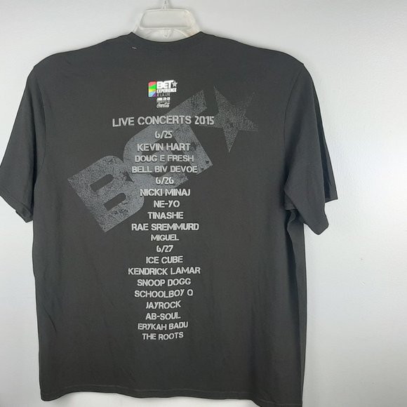 BET experience concert LA live 2015 tshirt size 3XL mens Artist names back NWT - Picture 8 of 9